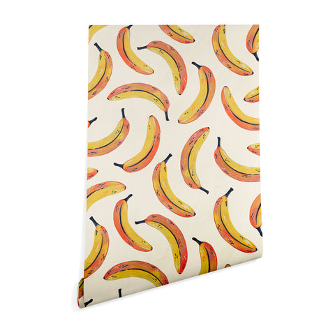 Avenie Fruit Salad Collection Banana Wallpaper