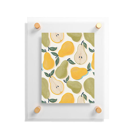 Avenie Fruit Salad Collection Pears I Floating Acrylic Print