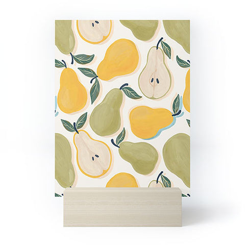 Avenie Fruit Salad Collection Pears I Mini Art Print
