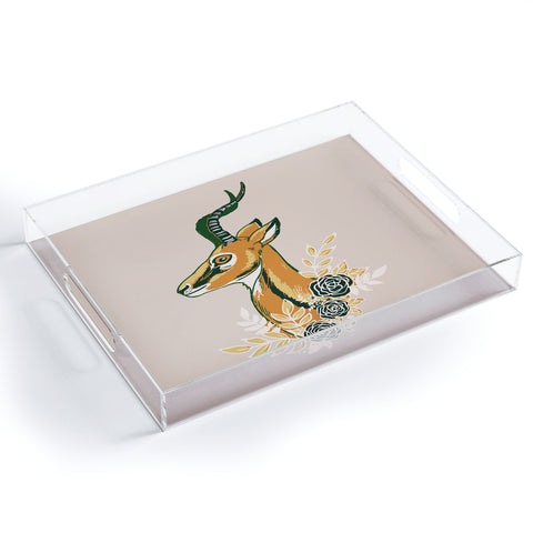 Avenie Gazelle Spring Collection Acrylic Tray