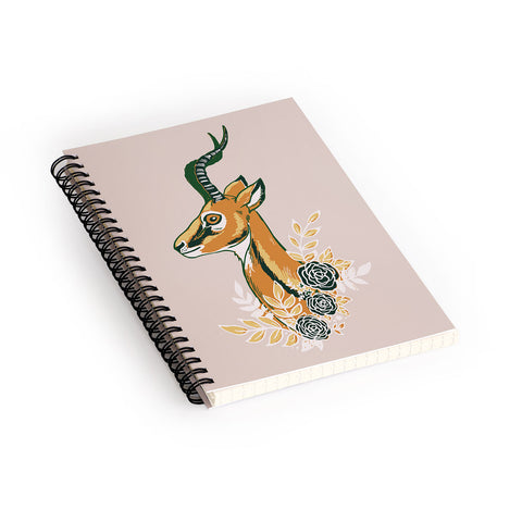 Avenie Gazelle Spring Collection Spiral Notebook