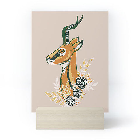Avenie Gazelle Spring Collection Mini Art Print
