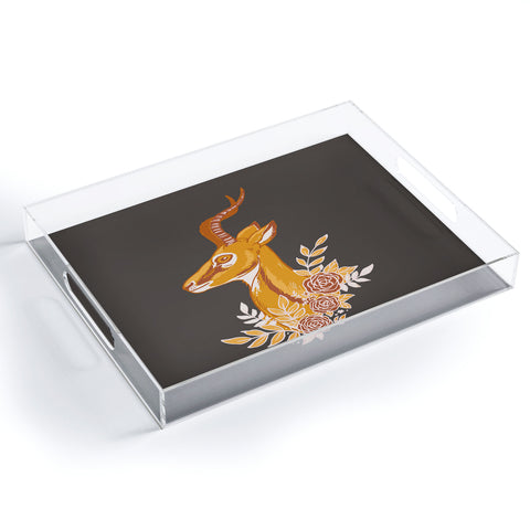 Avenie Gazelle Summer Collection Acrylic Tray