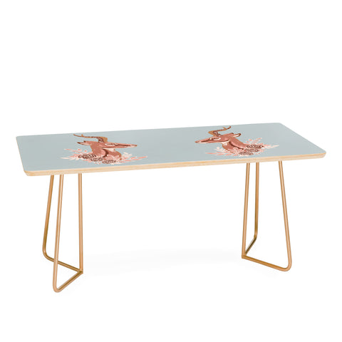 Avenie Gazelle Winter Collection Coffee Table