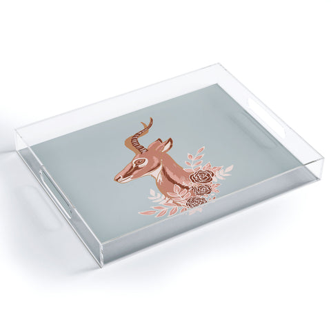 Avenie Gazelle Winter Collection Acrylic Tray
