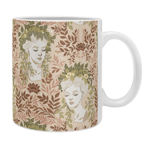 Avenie Goddess Head Planters Pastel Coffee Mug