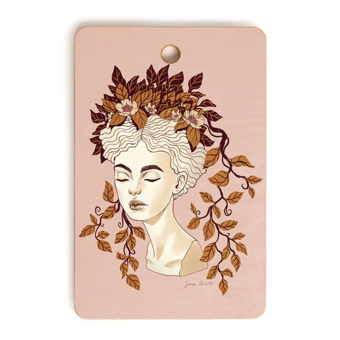 Avenie Goddess Planter Right Autumn Cutting Board Rectangle