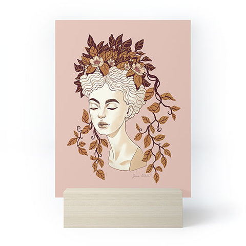 Avenie Goddess Planter Right Autumn Mini Art Print
