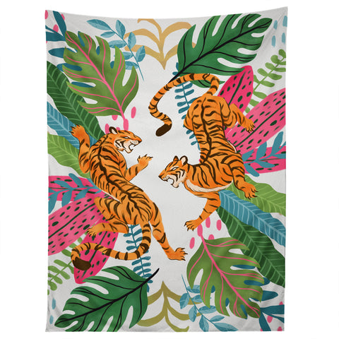 Avenie Jungle Cats II Tapestry