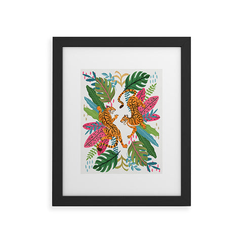 Avenie Jungle Cats II Framed Art Print