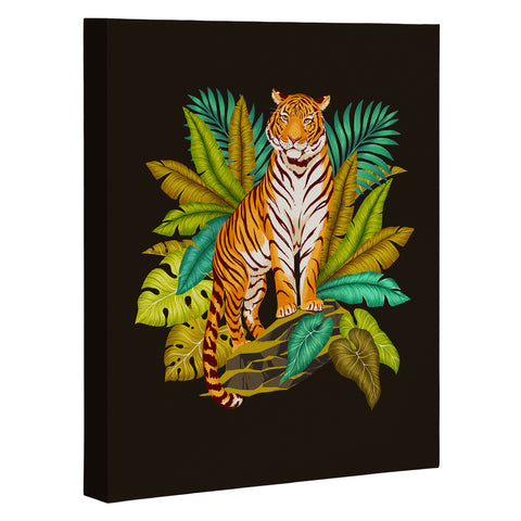 Avenie Jungle Tiger Art Canvas