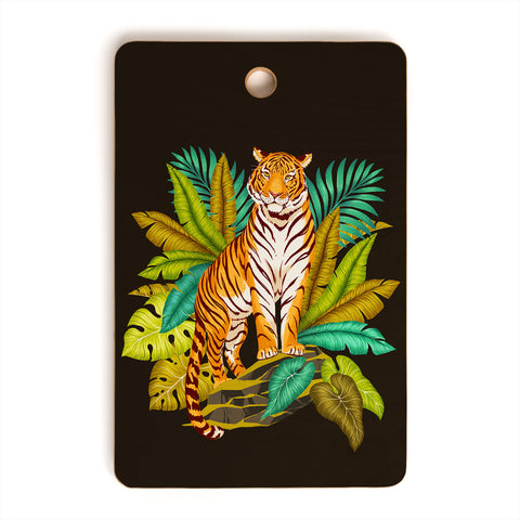 Avenie Jungle Tiger Cutting Board Rectangle