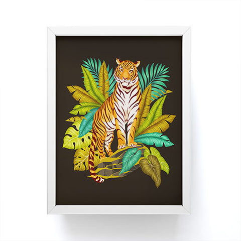 Avenie Jungle Tiger Framed Mini Art Print