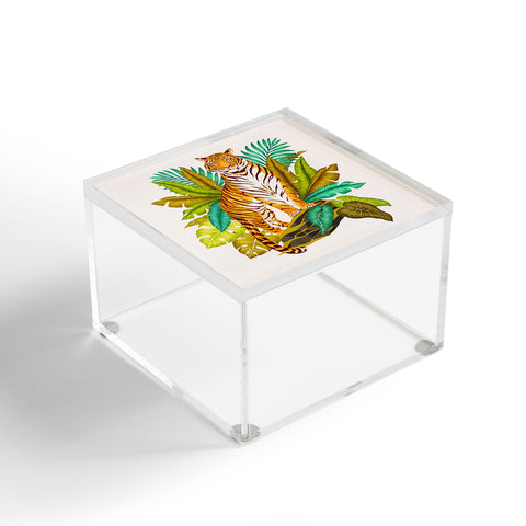 Avenie Jungle Tiger Light Acrylic Box
