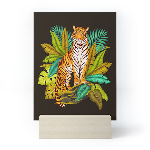Avenie Jungle Tiger Mini Art Print