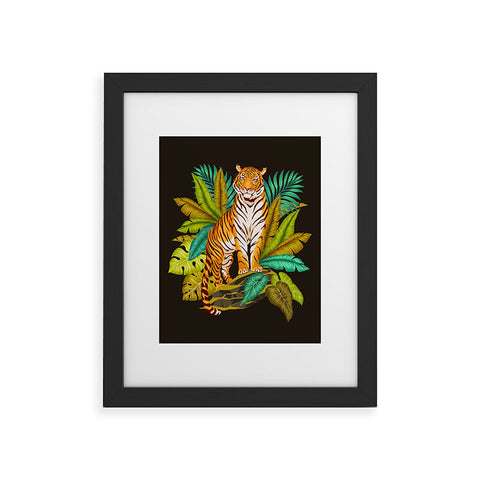 Avenie Jungle Tiger Framed Art Print