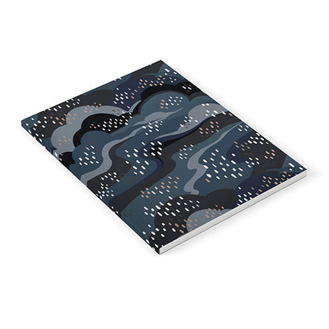 Avenie Land and Sky Night Time Notebook