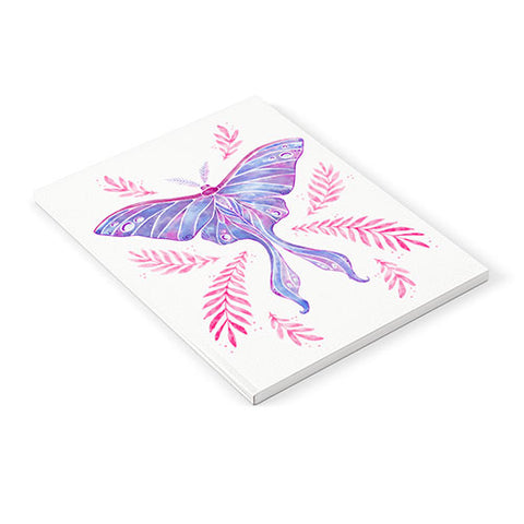 Avenie Luna Moth Blue Violet Notebook