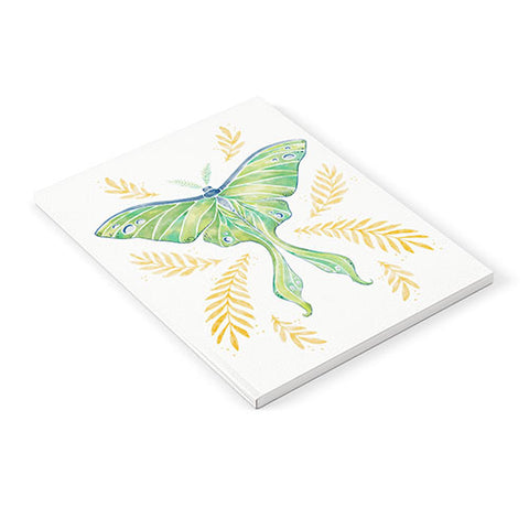 Avenie Luna Moth Classic Green Notebook