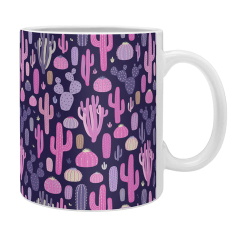 Avenie Midnight Desert Cacti Coffee Mug