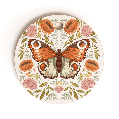 Avenie Morris Inspired Butterfly Cutting Board Round