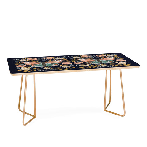 Avenie Morris Inspired Butterfly II Coffee Table