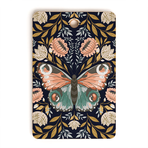 Avenie Morris Inspired Butterfly II Cutting Board Rectangle