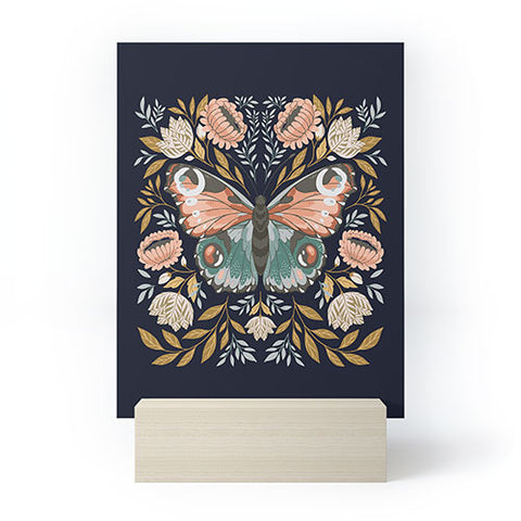 Avenie Morris Inspired Butterfly II Mini Art Print