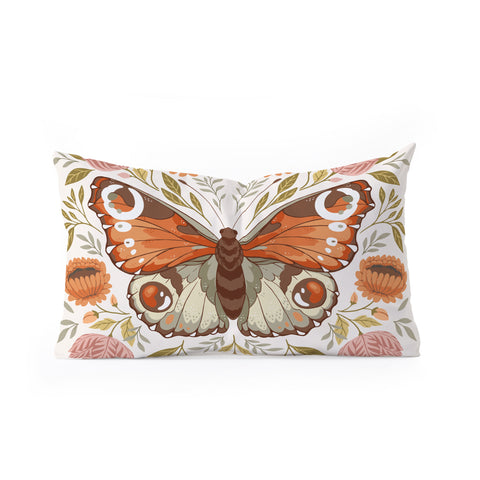 Avenie Morris Inspired Butterfly Oblong Throw Pillow