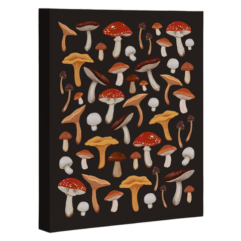 Avenie Mushroom Medley Art Canvas
