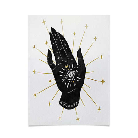 Avenie Mystic Hand with Eye Poster