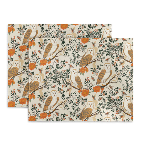 Avenie Owl Forest I Placemat
