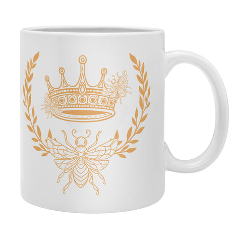 Avenie Queen Bee Orange Coffee Mug