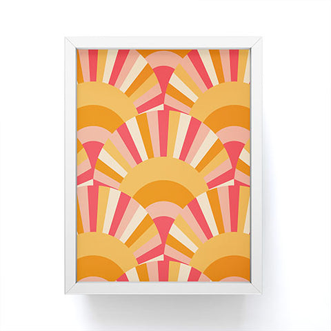 Avenie Retro Summer Sweet Sunshine Framed Mini Art Print