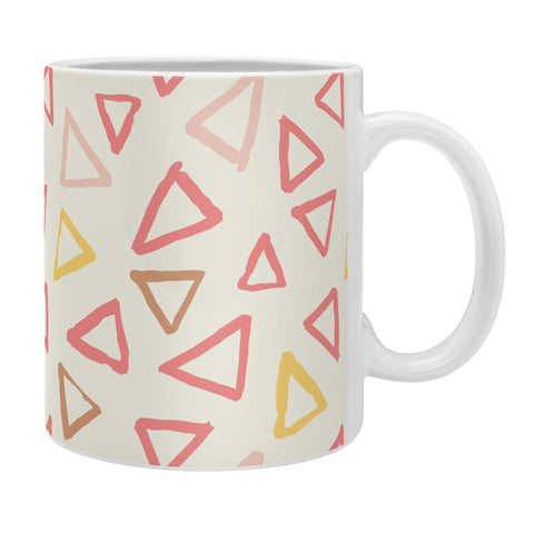 Avenie Scattered Triangles Coffee Mug