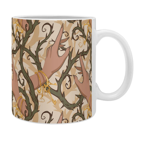 Avenie Secret Garden Pastel Petal III Coffee Mug
