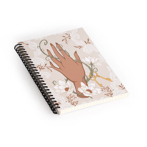 Avenie Secret Garden Petals VII Spiral Notebook
