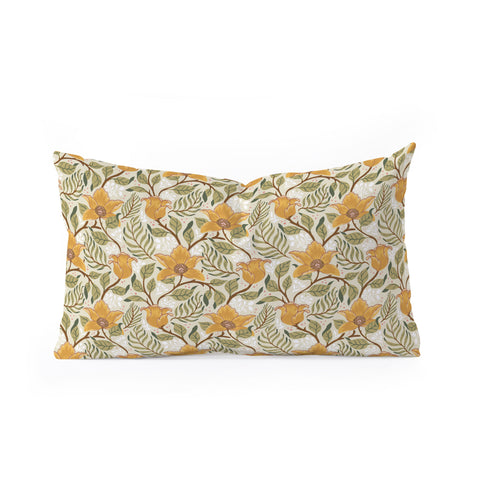Avenie Spring Garden Collection II Oblong Throw Pillow
