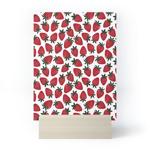 Avenie Spring Garden Strawberries Mini Art Print