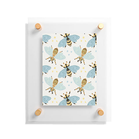 Avenie Spring Honey Bee Floating Acrylic Print