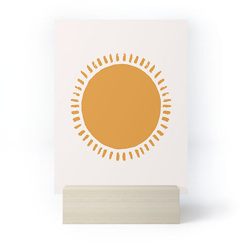 Avenie Summer Desert Sun Mini Art Print