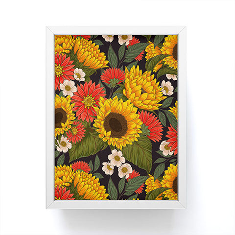 Avenie Sunflower Meadow Framed Mini Art Print