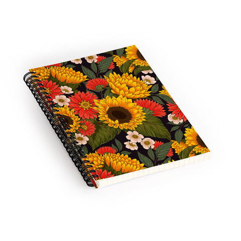 Avenie Sunflower Meadow Spiral Notebook