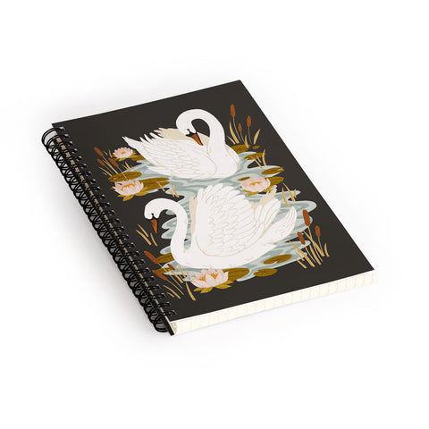 Avenie Swan Dance Spiral Notebook