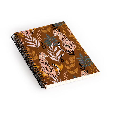 Avenie Wild Cheetah Collection I Spiral Notebook