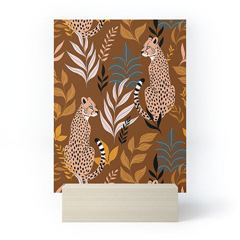 Avenie Wild Cheetah Collection I Mini Art Print