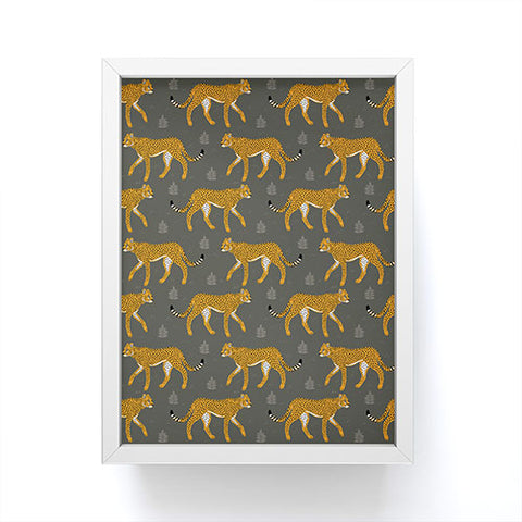 Avenie Wild Cheetah Collection IV Framed Mini Art Print
