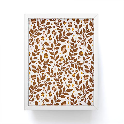 Avenie Wild Cheetah Collection V Framed Mini Art Print