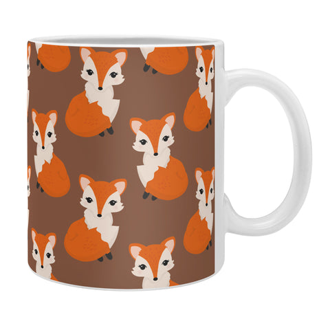 Avenie Woodland Fox Sitting Coffee Mug