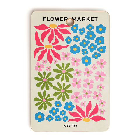 ayeyokp Flower Market 02 Kyoto Cutting Board Rectangle